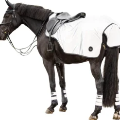 Ausreitdecke Reflective Exercise Sheet, Teddyfleece, reflektierend, wasserdicht