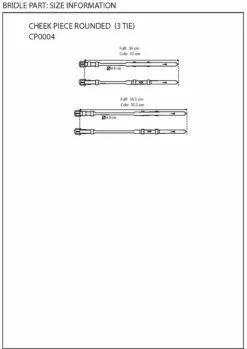 Backenstücke, rundgenäht, 4er Set