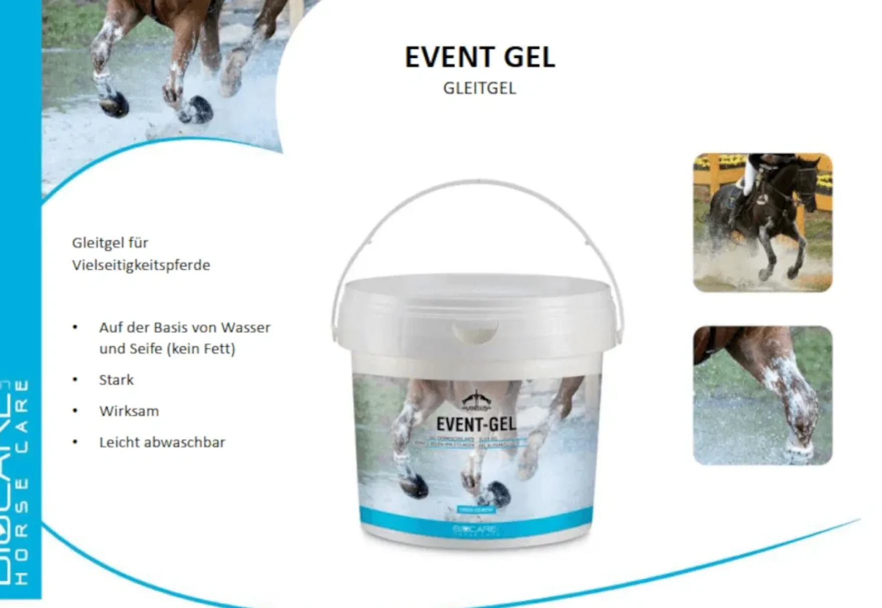 Beinpaste Event Gel, Beinschutz