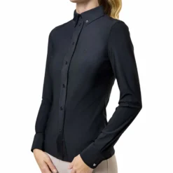 Bluse Damen Performance Sand, Trainingsbluse, langarm