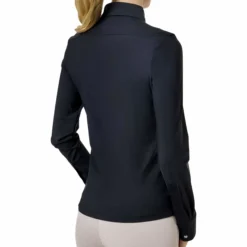 Bluse Damen Performance Sand, Trainingsbluse, langarm