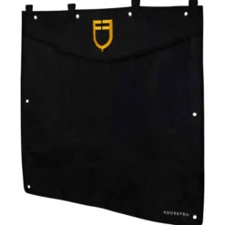 Boxenvorhang Kurz, Stable Guard, Stable Curtain, mit Stick-Logo