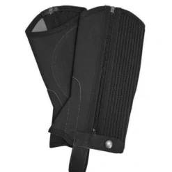 Chaps, Reitchaps, Nubukimitat, mit Elastikeinsatz