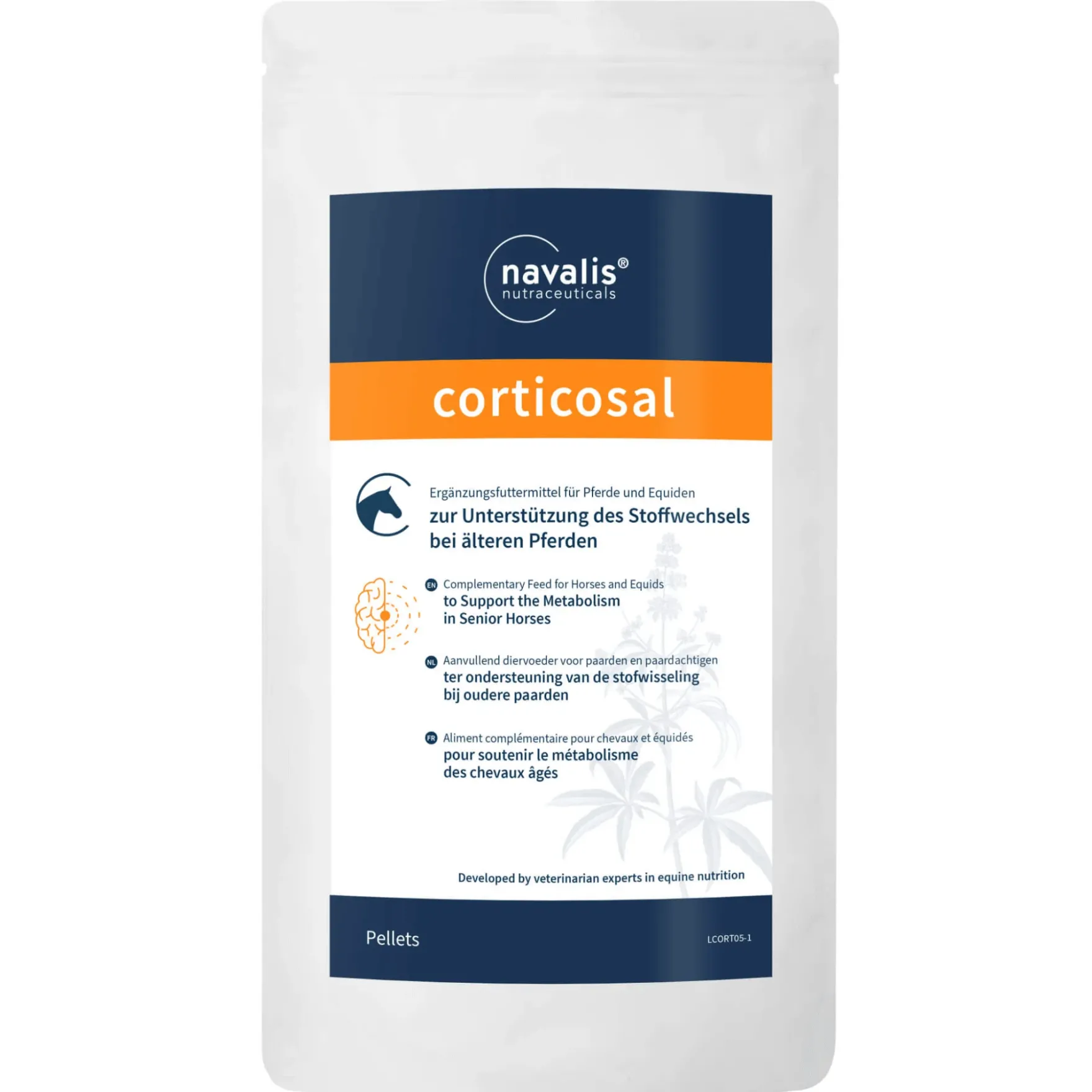 Corticosal Horse, Ergänzungsfuttermittel, Pellets
