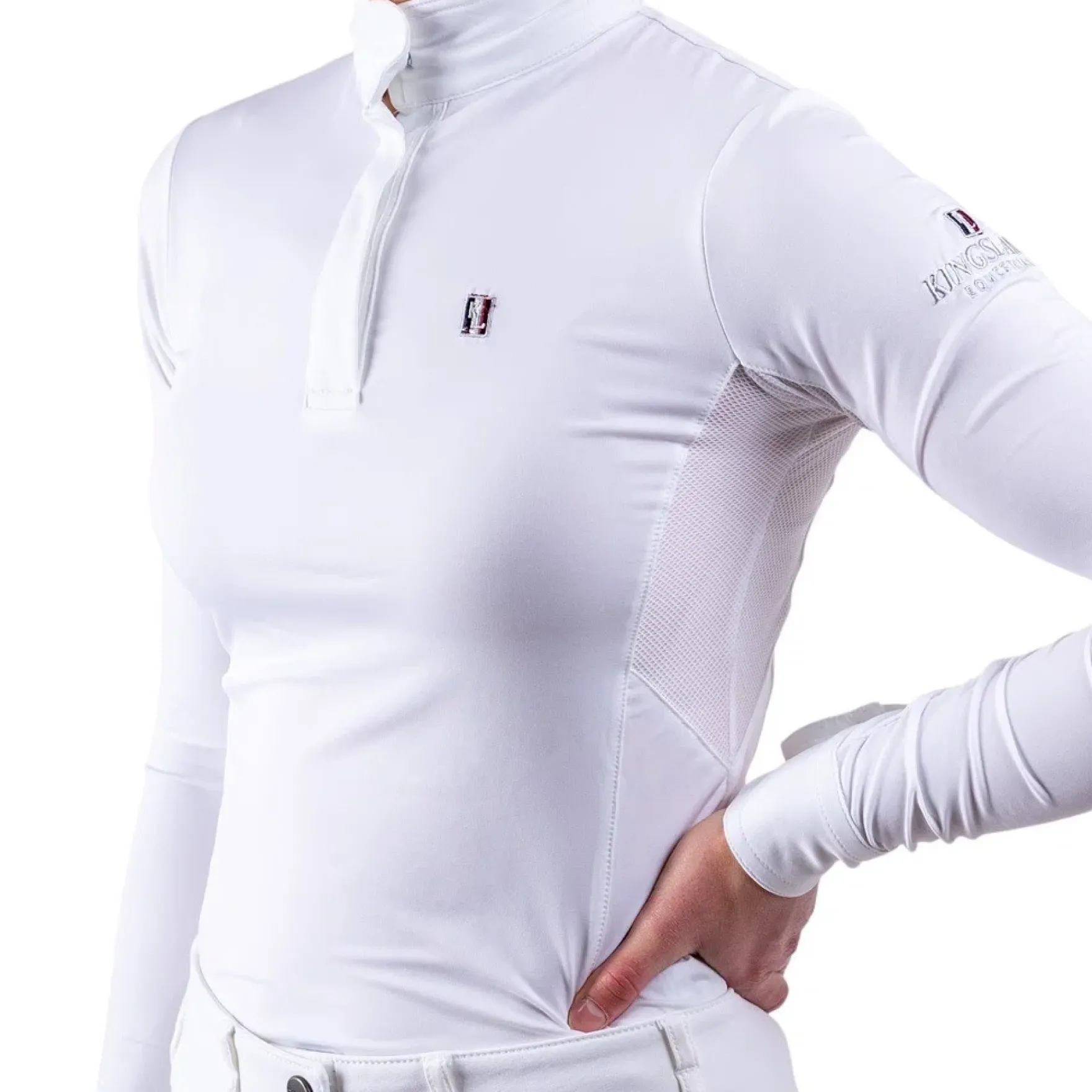 Damen Turniershirt Classic, langarm