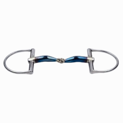 D-Ring Gebiss, einfach gebrochen, Sweet Iron