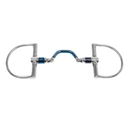 D-Ring Gebiss, Sweet Iron, Wideport Segundo, doppelt gebrochen, mit Zungenfreiheit