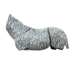 Ekzemerdecke Zebra, mit Halsteil, mit Bauchlatz, Fliegendecke