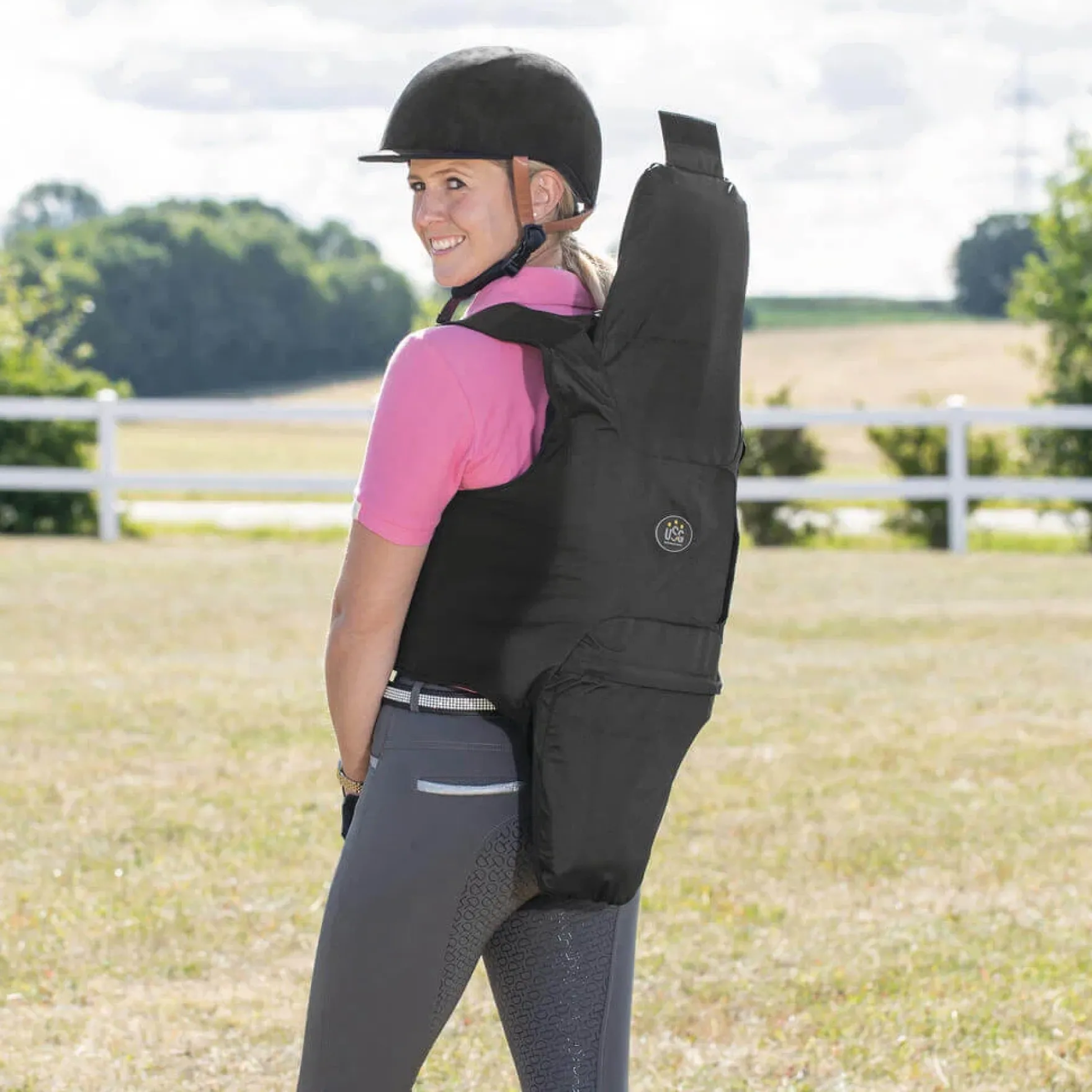 EquiAirbag Precto Air Fit, Rückenprotektor mit Airbagweste