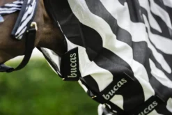 Fliegendecke Buzz-Off Zebra & Neck, mit abnehmbarem Halsteil, UV-Schutz