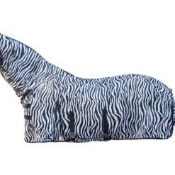 Fliegendecke Zebra, mit Halsteil, mit Bauchlatz