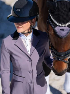 Fliegenhaube Modern Padded Dark Violet, Fliegenmütze, Fliegenohren
