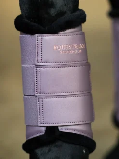 Gamaschen Brushing Boots Anemone, Dressurgamaschen, mit Kunstfell