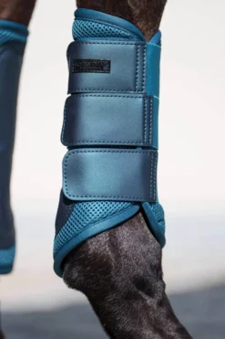 Gamaschen Classic Mesh Teal Blue, Dressurgamaschen