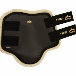 Gamaschen TRB Save the Sheep Hinten, Dressurgamaschen, mit Kunstfell