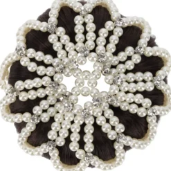 Haarnetz Pearl, mit Glitzersteinen
