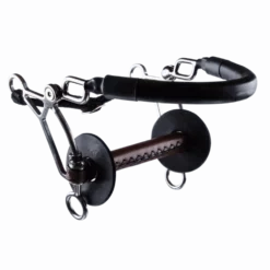 Hackamore Kombi Kurz, Stangengebiss, Leder