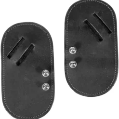 Hackamoreschutz, Leder