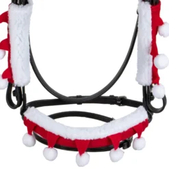 Halfter- und Trensenpolster Christmas Collection, 3er Set