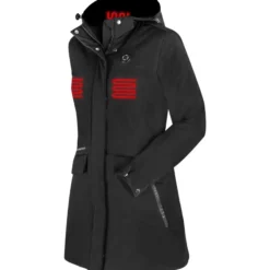 Heizparka Damen Comfort Heat, Heizmantel, Reitmantel, mit Kapuze