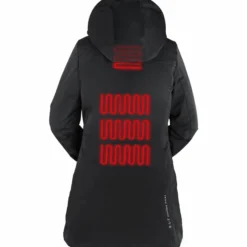 Heizparka Damen Comfort Heat, Heizmantel, Reitmantel, mit Kapuze