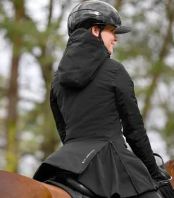 Heizparka Damen Comfort Heat, Heizmantel, Reitmantel, mit Kapuze