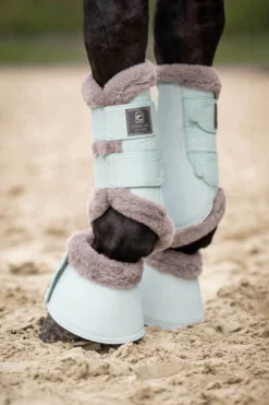 Hufglocken CAVALJODI FS26, Springglocken, mit Kunstfell