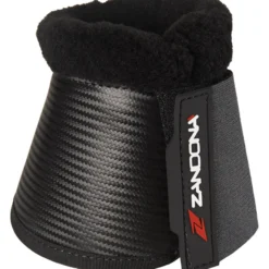 Hufglocken X-Bell Furry, Springglocken, mit Lammfell