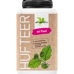 Hufteer mit Pinsel
