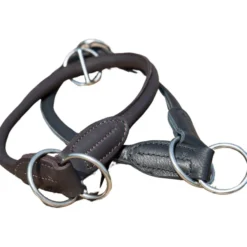 Hundehalsband Ultrasoft Rundgenäht, Lederhalsband, Ausbildungshalsband