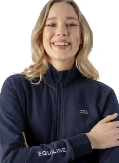 Jacke Damen Eqcarrek, Sweatjacke