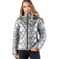 Jacke Damen Gasic HW25, Steppjacke, mit Kapuze