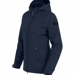 Jacke Damen Hamburg, Regenjacke, mit abnehmbarer Kapuze
