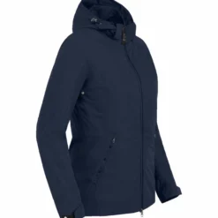 Jacke Damen Hamburg, Regenjacke, mit abnehmbarer Kapuze