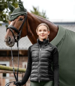 Jacke Damen Hybrid Steppjacke Oregon FS25, Reitjacke