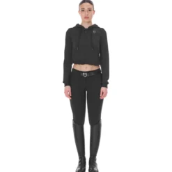 Jacke Damen, Sweatjacke, Cropped