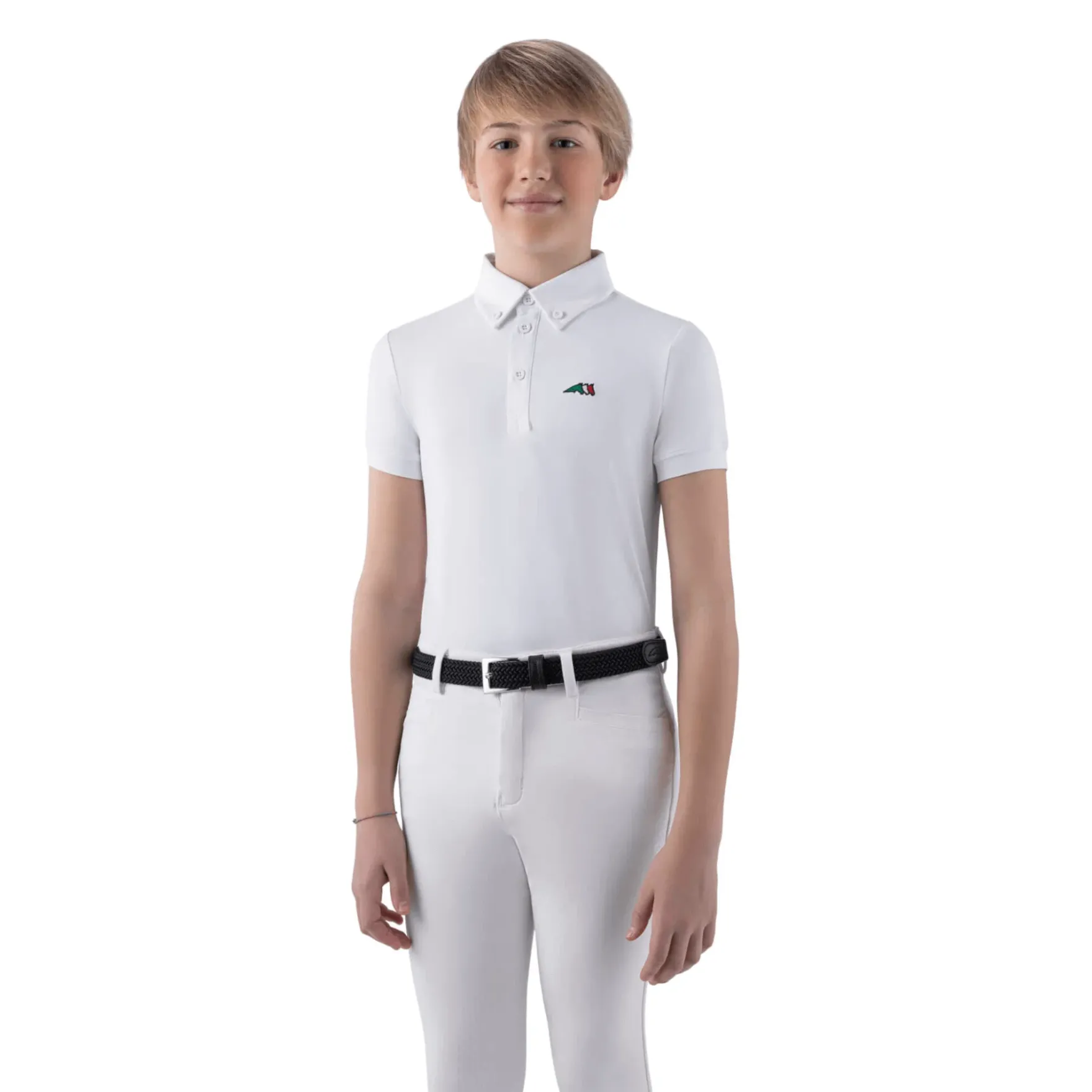 Jungen Turniershirt Jeremyk, Poloshirt