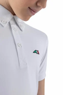 Jungen Turniershirt Jeremyk, Poloshirt