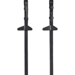Lederzügel Continental, mit 6 Lederstoppern, mit Martingalstopper