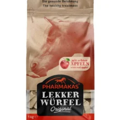 Lekkerwürfel Apfel, Pferdeleckerlis