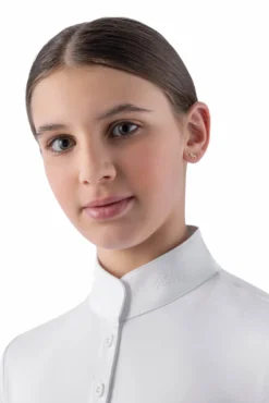 Mädchen Turniershirt Jupiterk, Poloshirt