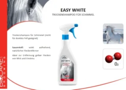 Pferdeshampoo Easy White, Trockenshampoo