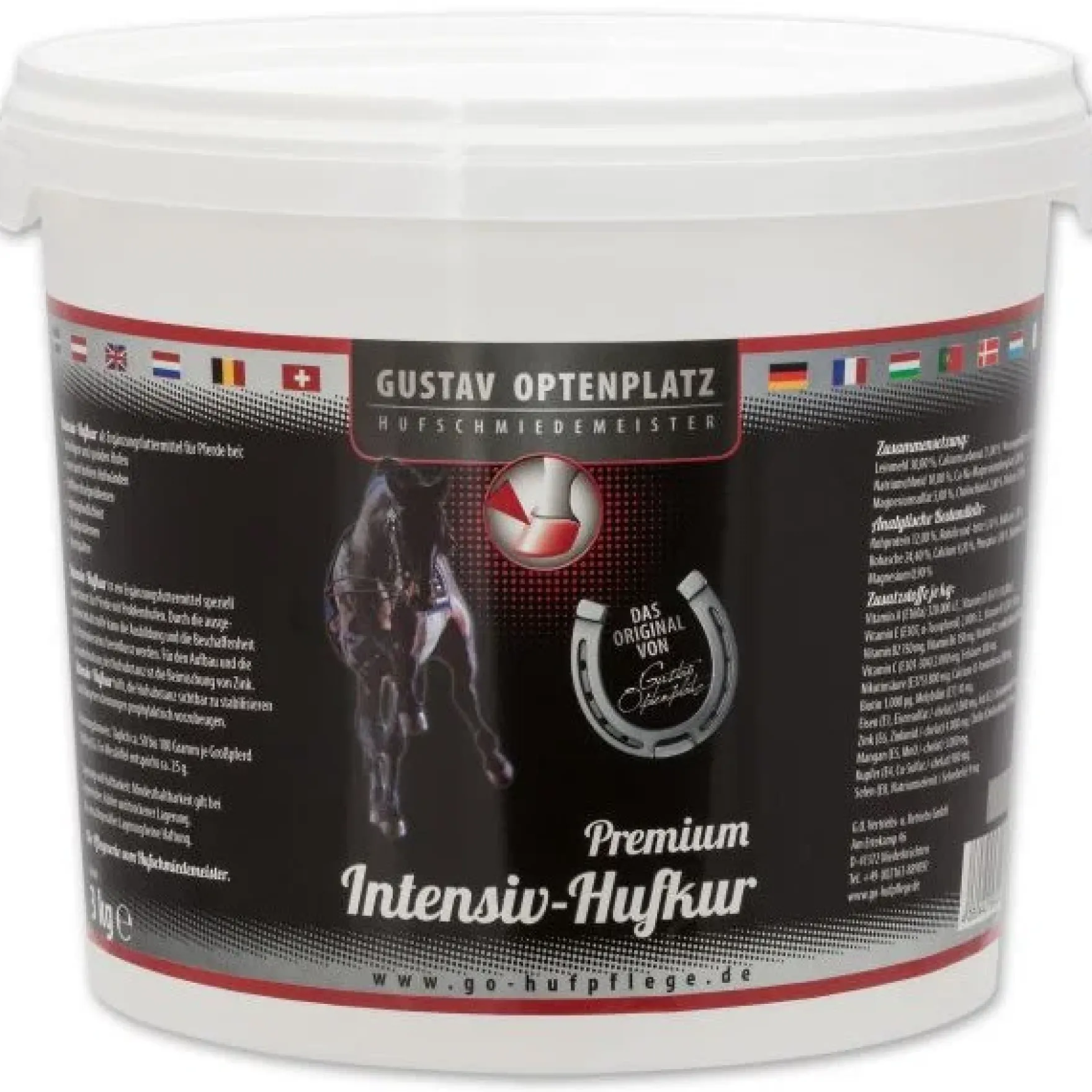 Premium Intensiv-Hufkur, Ergänzungsfuttermittel