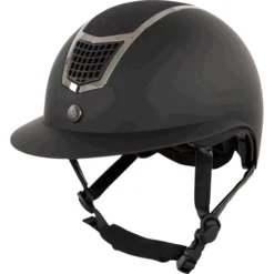Reithelm Lambda Plus VG1, mit Glitzer Top, breites Schild