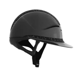 Reithelm Miss Shield 2.0 Shadowglossy, Top + FB Crystal Leaf, Trim + Blason Black Chrome