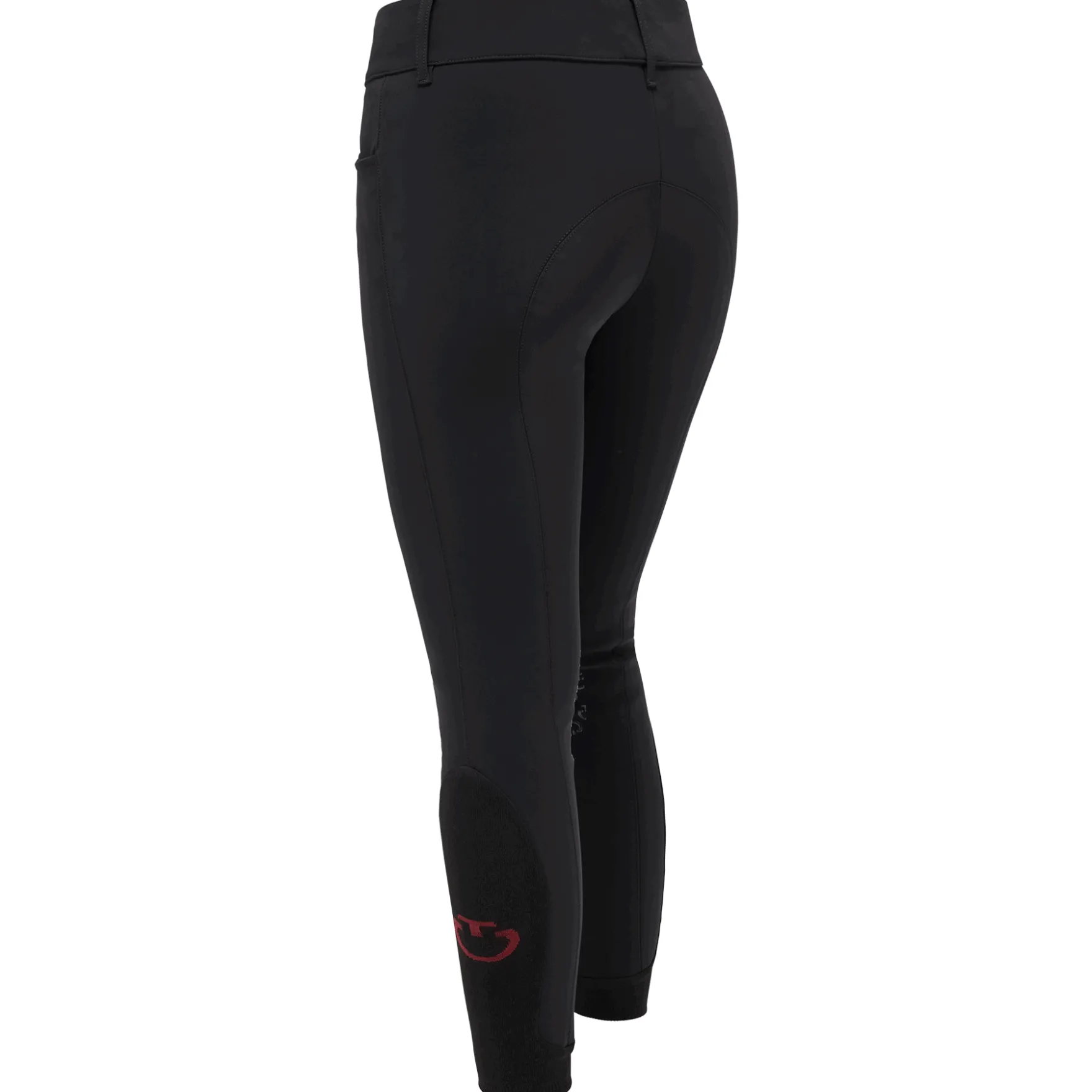 Reithose Damen American Breeches, Winterreithose, Kniebesatz, Knee-Grip
