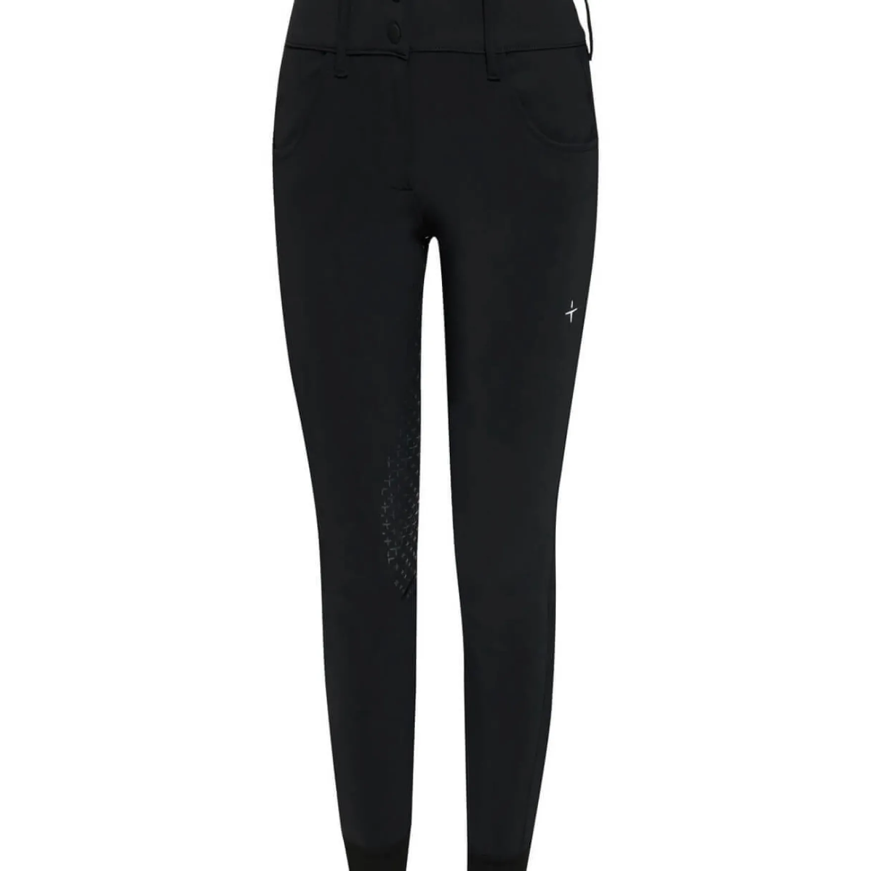 Reithose Damen Athl High Waist Breeches, Vollbesatz, Full-Grip