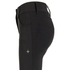 Reithose Damen Athl High Waist Breeches, Vollbesatz, Full-Grip