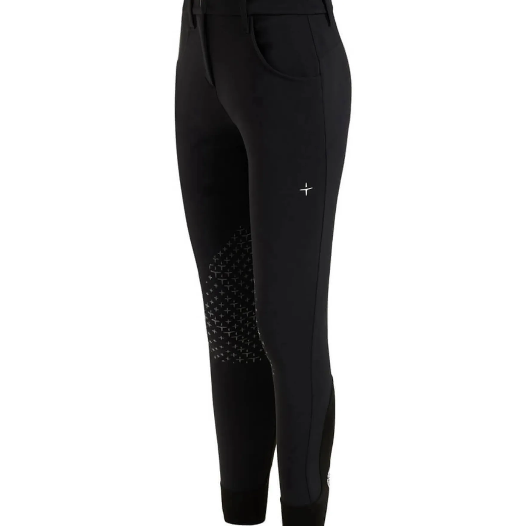 Reithose Damen Athl Reg Waist Breeches, Kniebesatz, Knee-Grip
