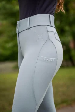 Reithose Damen CAVALCANDERA Grip Mobile FS26, Vollbesatz, Full-Grip, High Waist